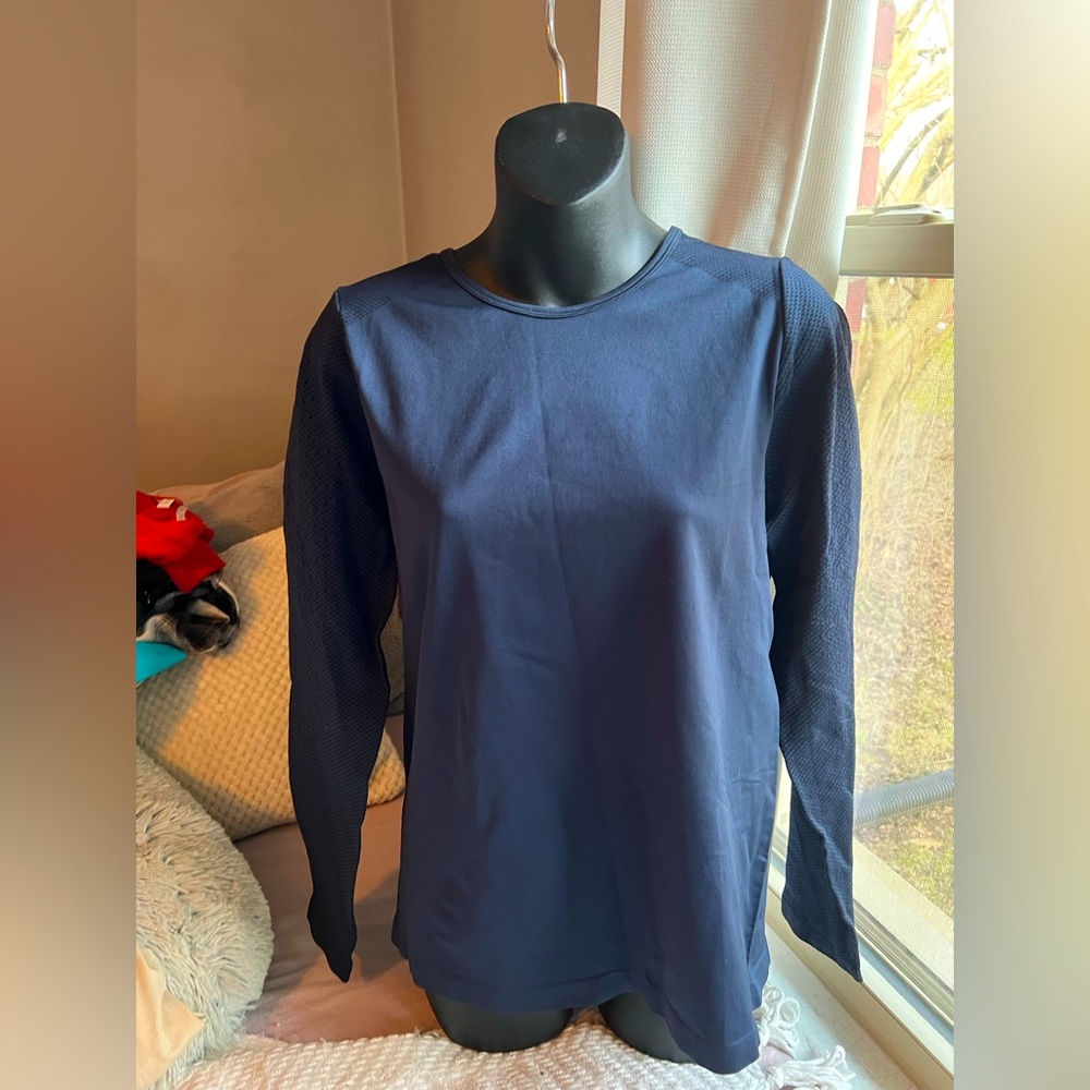 Fabletics Blue Top - size L